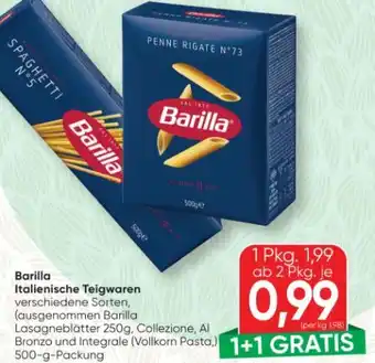 SPAR Gourmet Barilla Teigwaren Angebot