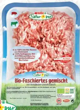 SPAR Gourmet Spar Natur pur Bio-Faschiertes Angebot
