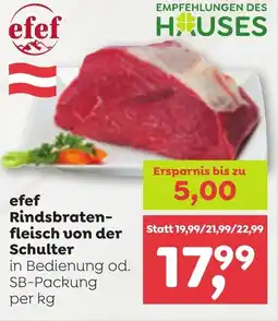 ADEG Efef Rindsbraten- fleisch von der Schulter Angebot