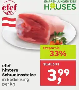 ADEG Efef hintere schweinsstelze Angebot