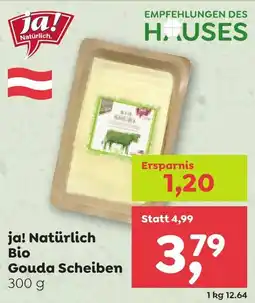 ADEG Ja! Natürlich Bio Gouda Scheiben Angebot