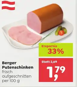 ADEG Berger Putenschinken Angebot