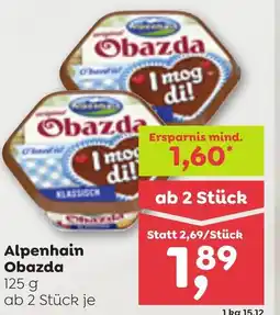 ADEG Alpenhain Obazda Angebot