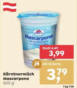 ADEG Kärntnermilch Mascarpone Angebot