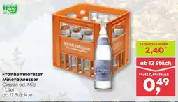 ADEG Frankenmarkter Mineralwasser Angebot