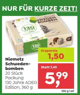 ADEG Niemetz Schweden- bomben Angebot