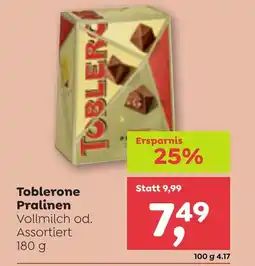 ADEG Toblerone Pralinen Angebot