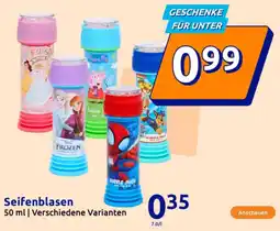 Action Seifenblasen Angebot