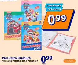 Action Paw Patrol Malbuch Angebot