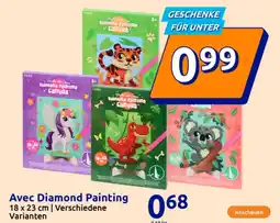 Action Avec Diamond Painting Angebot
