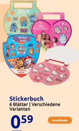 Action Stickerbuch Angebot