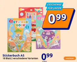 Action Stickerbuch A5 Angebot