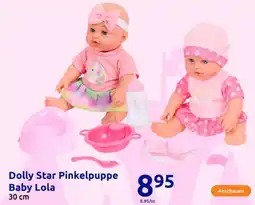 Action Dolly Star Pinkelpuppe Baby Lola Angebot