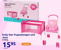 Action Dolly Star Puppenwagen und -bett Angebot