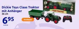 Action Dickie Toys Claas Traktor mit Anhänger Angebot