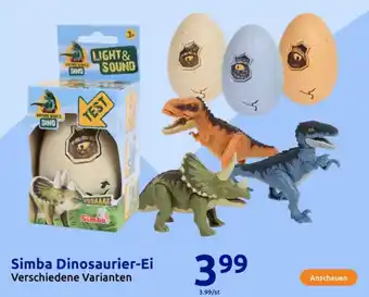 Action Simba Dinosaurier-Ei Angebot