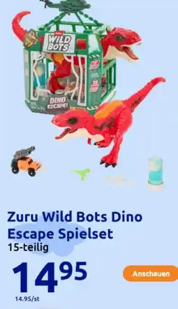 Action Zuru Wild Bots Dino Escape Spielset Angebot