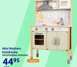 Action Mini Matters Holzküche Angebot