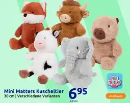 Action Mini Matters Kuscheltier Angebot