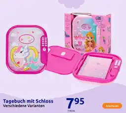 Action Tagebuch mit Schloss Angebot