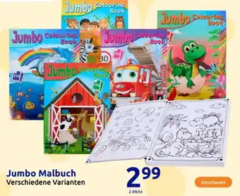 Action Jumbo Malbuch Angebot