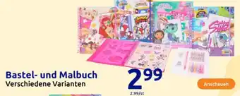 Action Bastel- und Malbuch Angebot