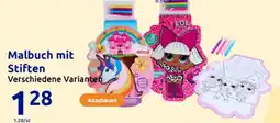 Action Malbuch mit Stiften Angebot
