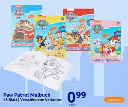 Action Paw Patrol Malbuch Angebot