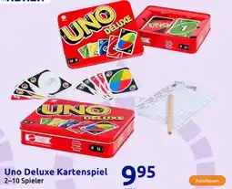 Action Uno Deluxe Kartenspiel Angebot