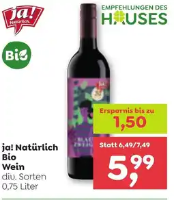 ADEG ja! Natürlich Bio Wein Angebot