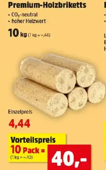 Thomas Philipps Premium-Holzbriketts Angebot