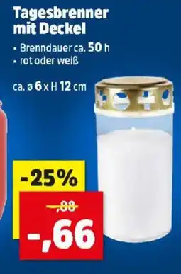 Thomas Philipps Tagesbrenner mit Deckel Angebot