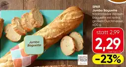 Spar JUMBO BAGUETTE Angebot
