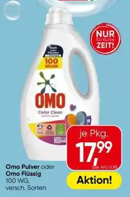Eurospar Omo Pulver oder Omo Flüssig Angebot