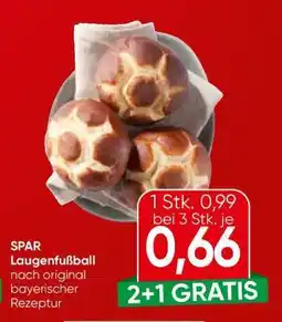 Eurospar SPAR Laugenfußball Angebot