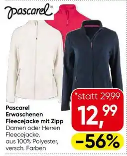 Eurospar Pascarel Erwachsenen Fleecejacke mit Zipp Angebot