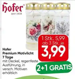Eurospar Hofer Premium Motivlicht 7 Tage Angebot