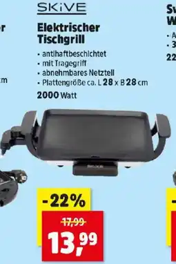 Thomas Philipps SKIVE Elektrischer Tischgrill Angebot