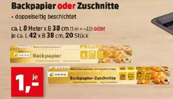 Thomas Philipps Backpapier oder Zuschnitte Angebot