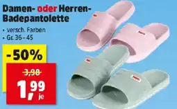 Thomas Philipps Damen- oder Herren- Badepantolette Angebot