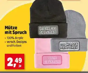 Thomas Philipps Mütze mit Spruch Angebot
