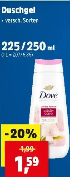 Thomas Philipps Dove Duschgel Angebot