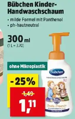 Thomas Philipps Bübchen Kinder- Handwaschschaum Angebot