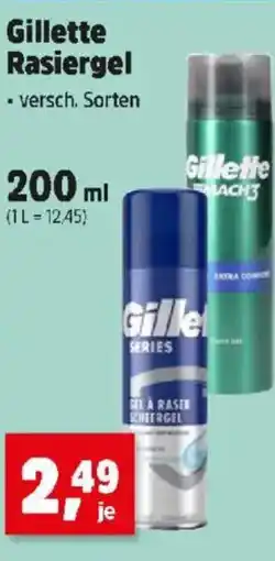 Thomas Philipps Gillette Rasiergel Angebot