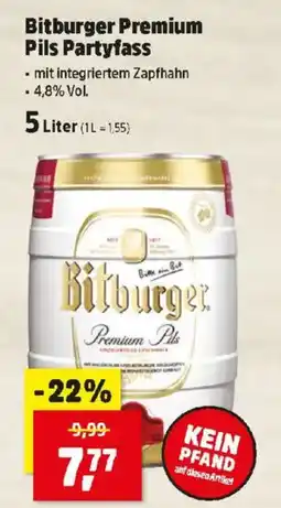 Thomas Philipps Bitburger Premium Pils Partyfass Angebot