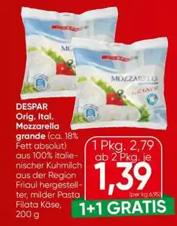 Eurospar DESPAR Orig. Ital. Mozzarella grande Angebot