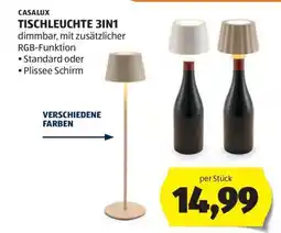 Hofer CASALUX TISCHLEUCHTE 3IN1 Angebot