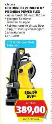 Hofer HOCHDRUCKREINIGER K7 PREMIUM POWER FLEX Angebot