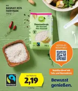 Hofer BIO BASMATI REIS FAIRTRADE Angebot