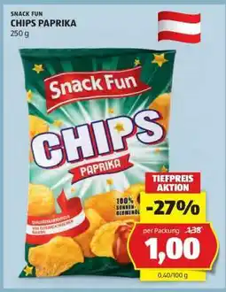 Hofer CHIPS PAPRIKA Angebot